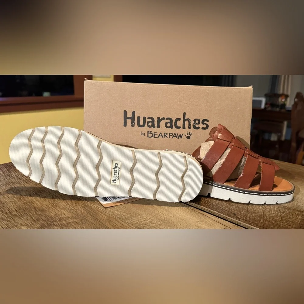 Huaraches by Bearpaw Slide Sandals - Picture 4 of 7